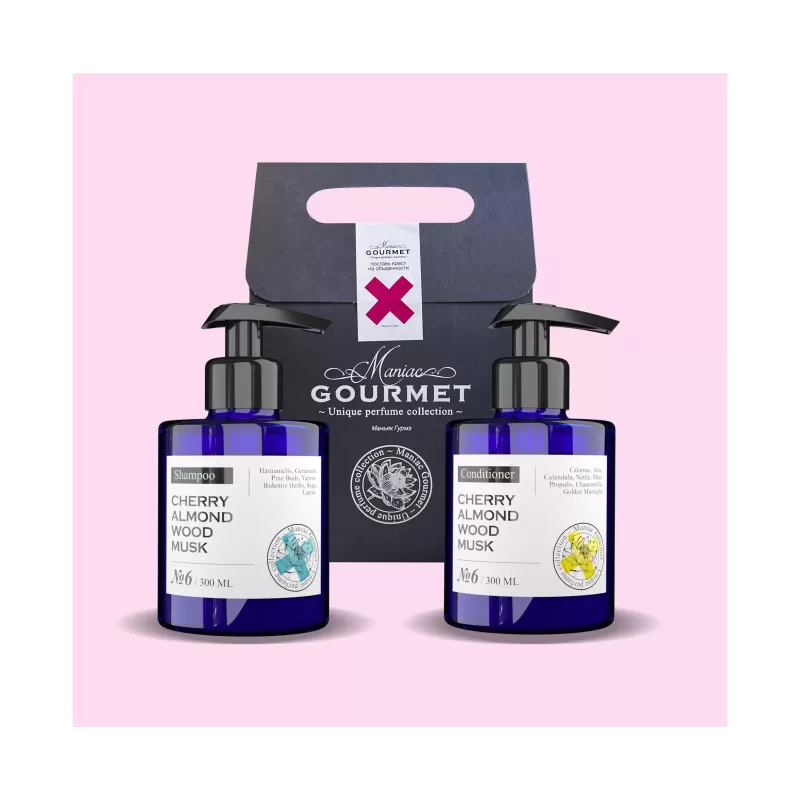 Набор №6 MANIAC GOURMET Вишня, Миндаль, Древесная кора, Мускус